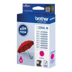 Cartouche D'ORIGINE Brother 225 Magenta - Conforme et reconnue