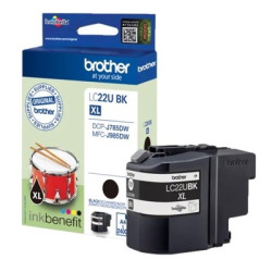 Cartouche D'encre Originale Brother 22UBK Noir - OEM