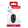 KEY OUEST SOURIS OFFICE FILAIRE NOIR