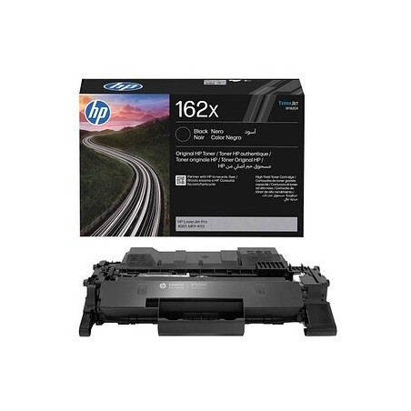 Hp 162 - Toner authentique W1620X, 162X - Black