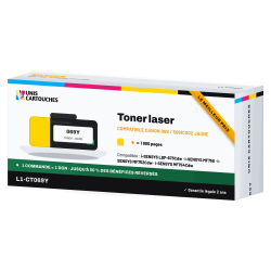 Toner laser compatible Canon 069 / 5091C002 Jaune | 1er Prix