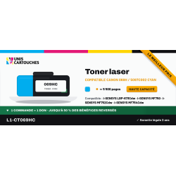 Toner compatible Canon 069H Cyan 5097C002 5500 pages | 1er Prix