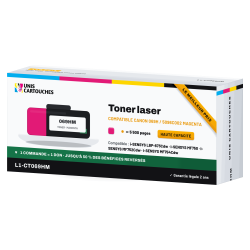 Toner laser compatible Canon 069H / 5096C002 Magenta haute capacité | 1er Prix