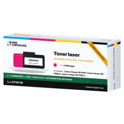 Toner compatible HP 507A CE403A Magenta 6000 pages | 1er Prix