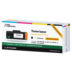 Toner laser compatible Brother TN-328 Noir | 1er Prix