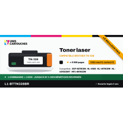 Toner Brother TN-328 Noir 6 000 pages | 1er Prix