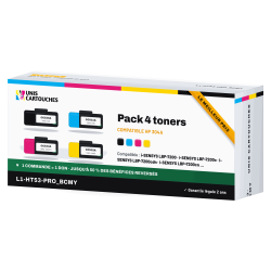 Cartouches Laser CANON 304A Multicolore - Pack 4 - 1er Prix
