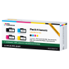 Pack 4 toners remanufacturés HP 410A CF410A à CF413A, M452 M477