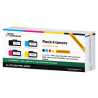 Pack 4 toners remanufacturés HP 410X CF410X à CF413X, M452 M477