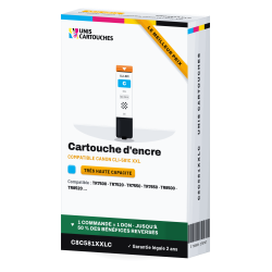 Cartouche d'encre compatible Canon CLI-581C XXL (1995C001) Cyan | 1er Prix