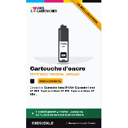 Cartouche compatible Epson 502XL noir Jumelles (C13T02W14010)