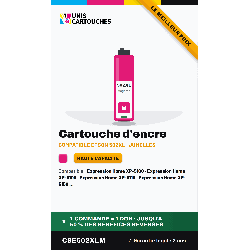 Cartouche compatible Epson 502XL magenta Jumelles (C13T02W34010)