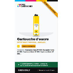 Cartouche compatible Epson 502XL jaune Jumelles (C13T02W44010)