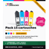 Pack 15 cartouches compatibles Epson 18XL Pâquerette (C13T18164012)