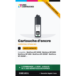Cartouche compatible Epson 16XL noir (C13T16314012) 1er Prix