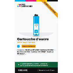 Cartouche compatible Epson 16XL cyan (C13T16324012) 1er Prix