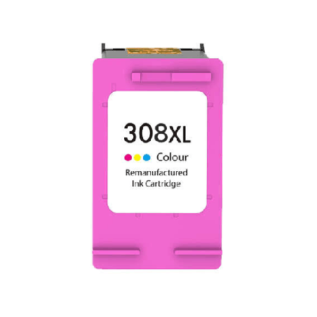 Cartouche remanufacturée HP 308 trois couleurs (7FP20UE) 1er Prix