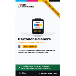Cartouche remanufacturée HP 305XL couleur 3YM63AE | 1er Prix Solidaire