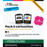 Pack HP 304XL remanufacturé N9K08AE + N9K07AE | 1er Prix Solidaire