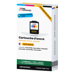 Cartouche remanufacturée HP 304XL trois couleurs N9K07AE | 1er Prix