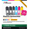 Pack 6 cartouches compatibles Epson 26XL dont 2 noirs | 1er Prix