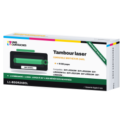 Tambour compatible Brother DR-248CL Noir, cyan, magenta, jaune | 1er Prix