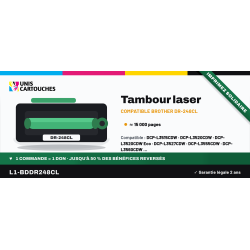 Cartouche compatible DR-248 neuve pour imprimantes Brother DCP-L35xx