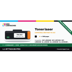 Toner compatible Brother TN-243 Noir | 1er Prix