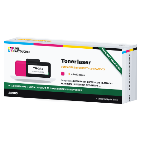 Toner Brother TN-241M Magenta compatible - 1400 pages
