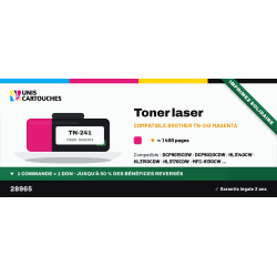 Toner Brother TN-241M Magenta compatible - 1400 pages