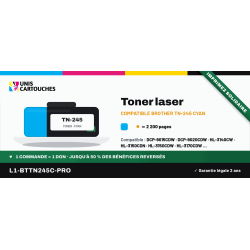 Toner Cyan Brother TN-245 compatible 1er prix