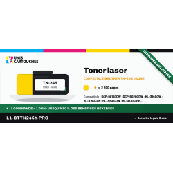 Toner Laser Compatible Brother TN-245 Jaune | 1er Prix