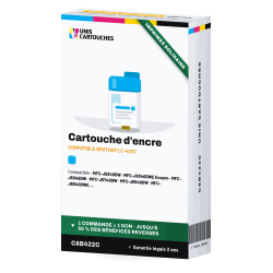 Cartouche compatible Brother LC422C Cyan, 550 pages | 1er Prix