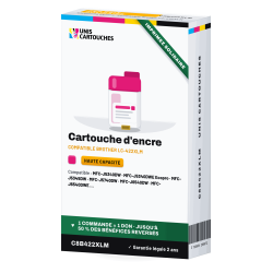 Cartouche compatible Brother LC422XLM Magenta XL, 1 500 pages