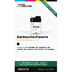 Cartouche compatible Brother LC3217BK Noir, 550 pages | 1er Prix