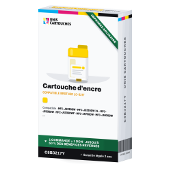 Cartouche compatible Brother LC3217Y Jaune, 550 pages | 1er Prix