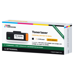 Toner compatible Brother TN-3600XL Noir 6000 pages | 1er Prix