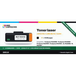 Toner compatible Samsung MLT-D203U Noir 15000 pages | 1er Prix