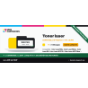 Toner compatible HP 117X Jaune W2072X 1300 pages | 1er Prix