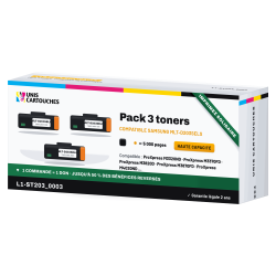 Pack de 3 toners Samsung MLT-D203L Noir | 1er Prix Solidaire