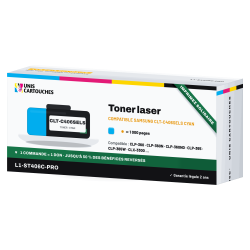 Toner laser compatible Samsung CLT-C406S Cyan | 1er Prix Solidaire