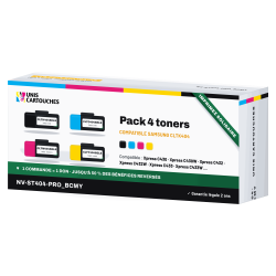 Pack 4 toners compatibles Samsung CLT-K404S à CLT-Y404S | 1er Prix