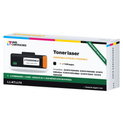 Toner compatible Kyocera TK-1170 Noir 7200 pages | 1er Prix