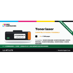 Toner compatible Kyocera TK-1170 Noir 7200 pages | 1er Prix