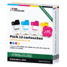 Pack 12 cartouches compatibles Brother LC223 | 1er Prix Solidaire