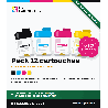 Pack 12 cartouches compatibles Brother LC223 | 1er Prix Solidaire