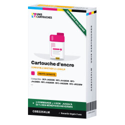 Cartouche d'encre compatible Brother LC225XLM Magenta XL | 1er Prix Solidaire