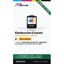 Cartouche HP 351XL CB338EE Trois couleurs | 1er Prix Solidaire