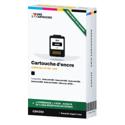 Cartouche HP 350 CB335EE Noir | 1er Prix Solidaire