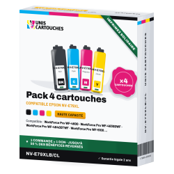 Pack 4 cartouches compatibles Epson 79XL T7901-T7904 | 1er Prix